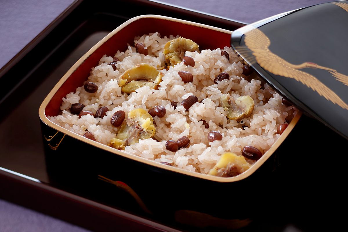 栗赤飯