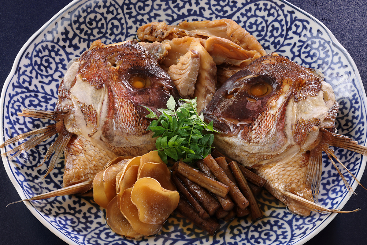 鯛の兜煮