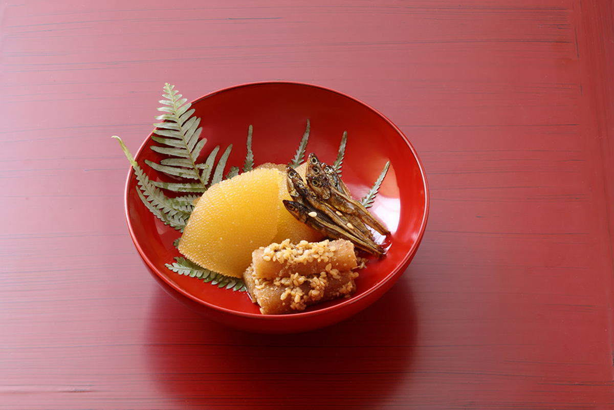 お正月の行事食「祝い肴三種」
