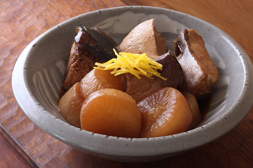 骨正月の行事食「ぶり大根」