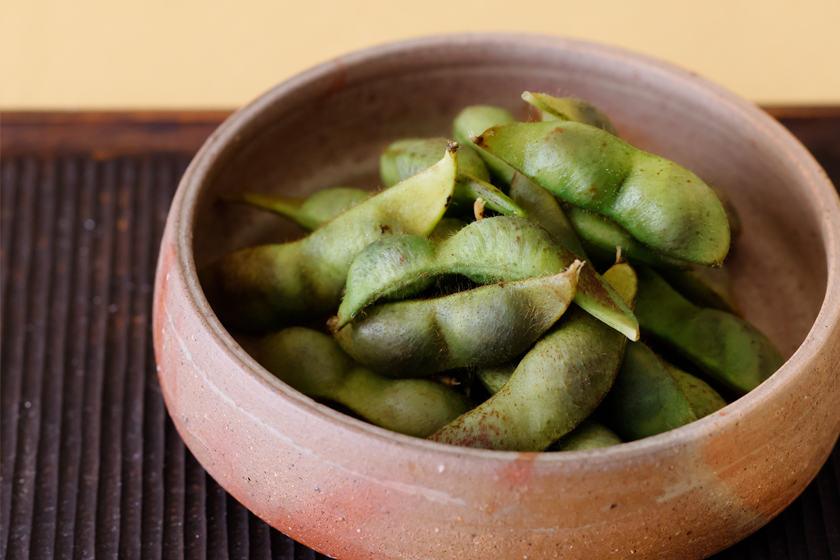 十三夜（栗名月）の行事食「枝豆」