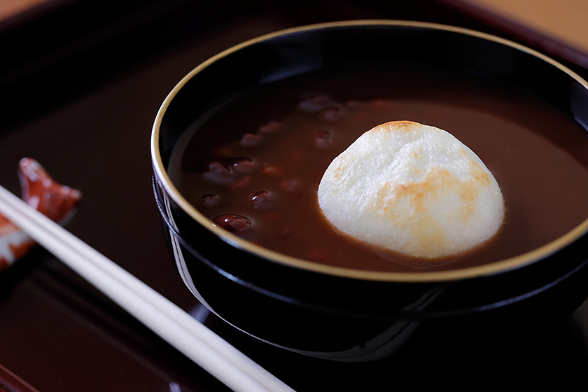 鏡開きの行事食「ぜんざい」