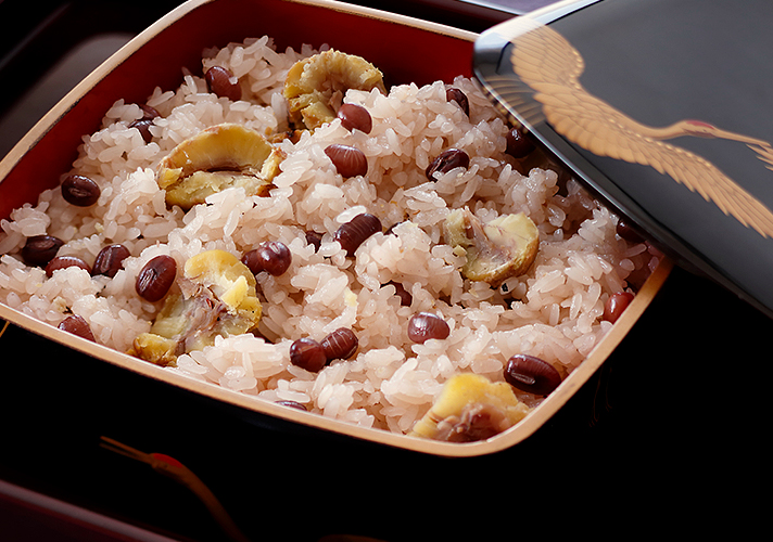 栗赤飯
